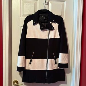 I.N.C. Jacket, Black and White, Size: M, excellent condition